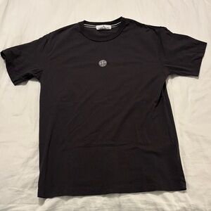 Men’s Stone Island Dark Gray Short Sleeve Tee - MED